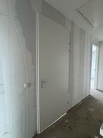 Nieuwe Berkvens opdekdeur met kozijn en vrij/bezet slot, Doe-het-zelf en Verbouw, Ophalen, 80 tot 100 cm, Binnendeur, Nieuw