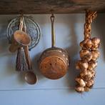 Aparte brocante oud koperen steelpannetje steelpan *Etage3*, Gebruikt, ., Ophalen of Verzenden, .