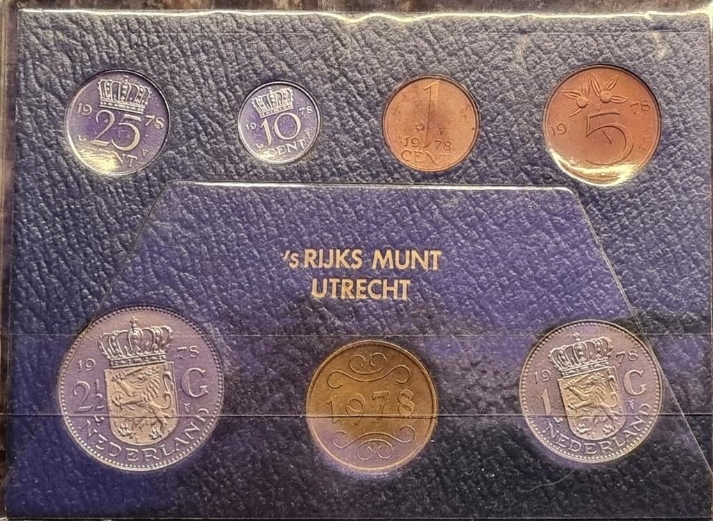 Muntset Nederland Juliana 1978, Postzegels en Munten, Munten | Nederland, Ophalen of Verzenden, Koningin Juliana, Overige waardes