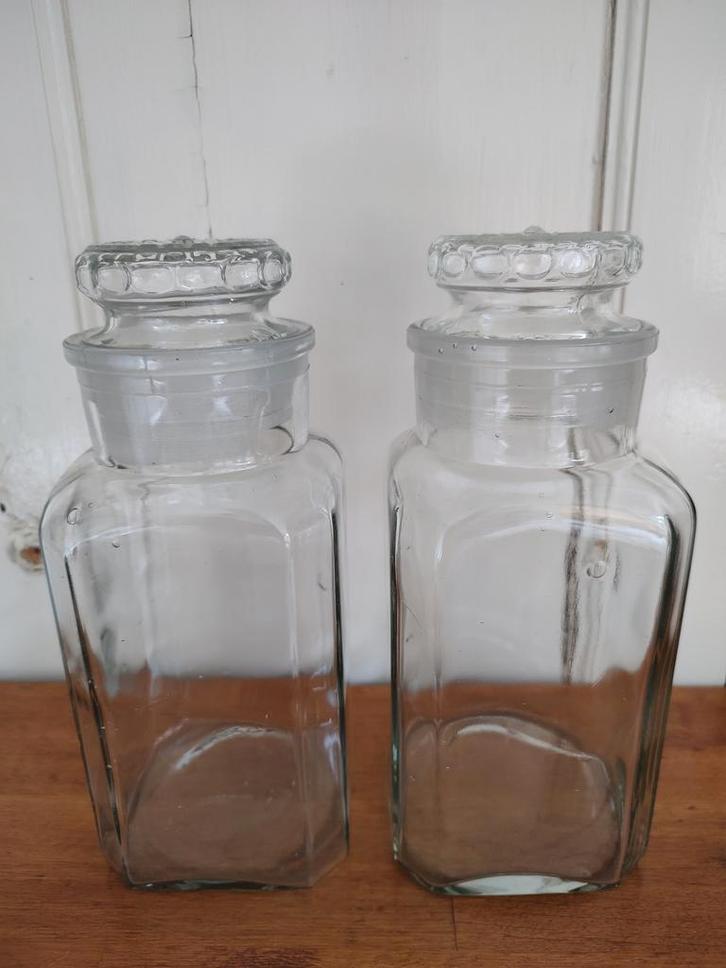 Oude Snoeppotten/Voorraadpotten, Antiek en Kunst, Curiosa en Brocante, Ophalen of Verzenden