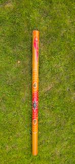 Didgeridoo bamboe handbeschilderd, Muziek en Instrumenten, Ophalen of Verzenden, Zo goed als nieuw