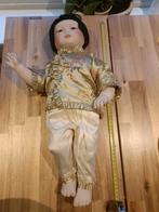 Franklin Mint Heirloom baby doll China, Gebruikt, Ophalen of Verzenden, Pop