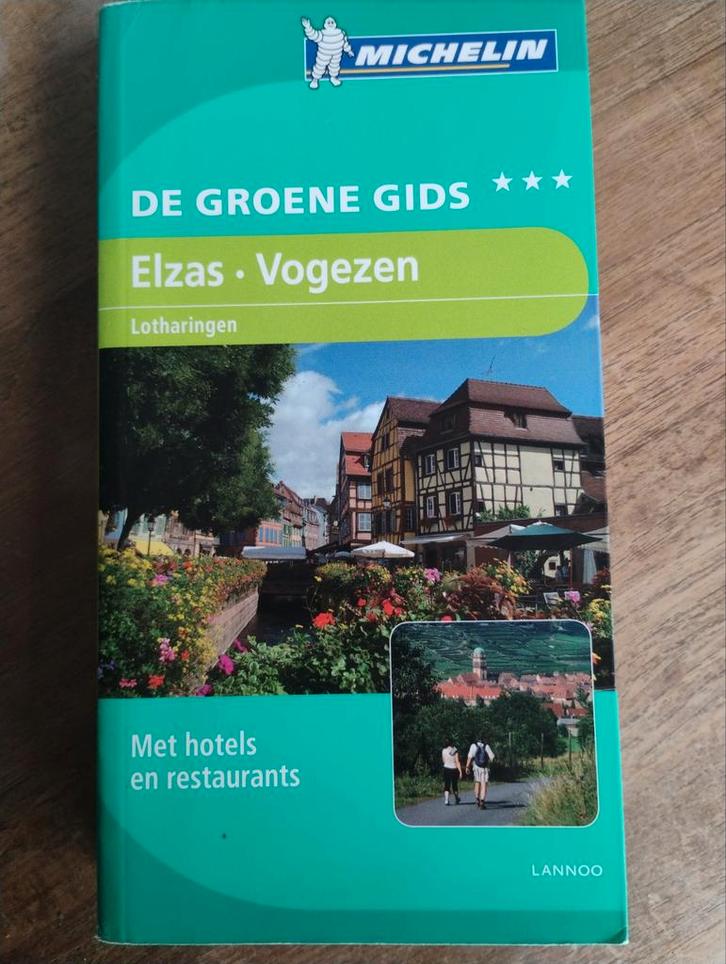 Michelin Groene Gids Elzas Vogezen Lotharingen, Boeken, Reisgidsen, Gelezen, Reisgids of -boek, Europa, Michelin, Ophalen of Verzenden