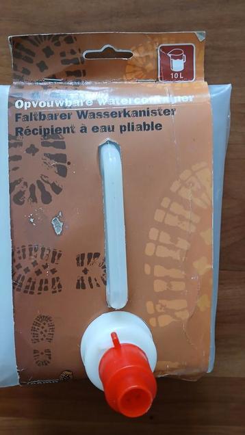 Opvouwbare Watercontainer - Nieuw! beschikbaar voor biedingen