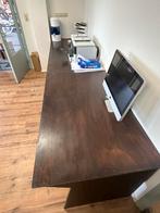 Handgemaakte Multiplex Bureau - 3,2m, Huis en Inrichting, Bureaus, Ophalen of Verzenden, Gebruikt, Bureau