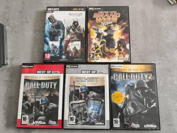 Games voor de pc (35 stuks) beschikbaar voor biedingen