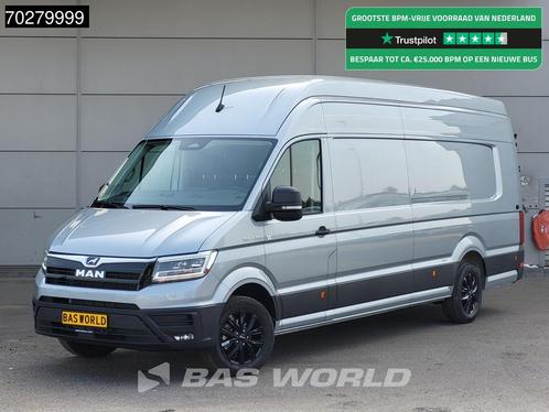 MAN TGE 3.180 Automaat L5H4 XXL LED ACC Navi Airco Camera Pa, Auto's, Bestelauto's, Bedrijf, Te koop, Achteruitrijcamera, Airconditioning