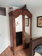 Antieke Louis XV Spiegelkast / Kledingkast - Rococo Revival, Antiek en Kunst, Antiek | Meubels | Kasten, Ophalen