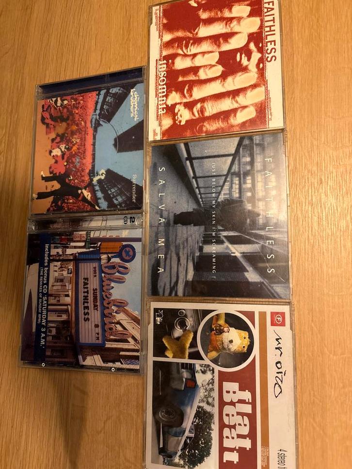 Diverse Dance CD's: Faithless, Chemical Brothers, Mr. Oizo, Cd's en Dvd's, Cd's | Overige Cd's, Gebruikt, Ophalen of Verzenden