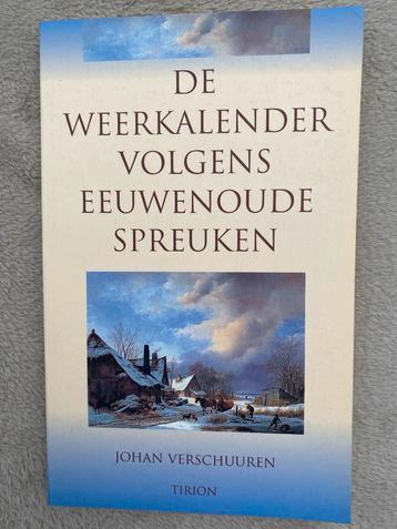 J. Verschuuren - De weerkalender volgens oude spreuken beschikbaar voor biedingen