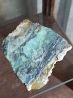 Plak ruwe opaal edelsteen miberaal waveliet wavelite, N, N, Nieuw, Ophalen of Verzenden