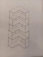 Hoekkast - Nieuw in doos! Wit, Huis en Inrichting, Ikea, Nieuw, TestStraat 123, Modern