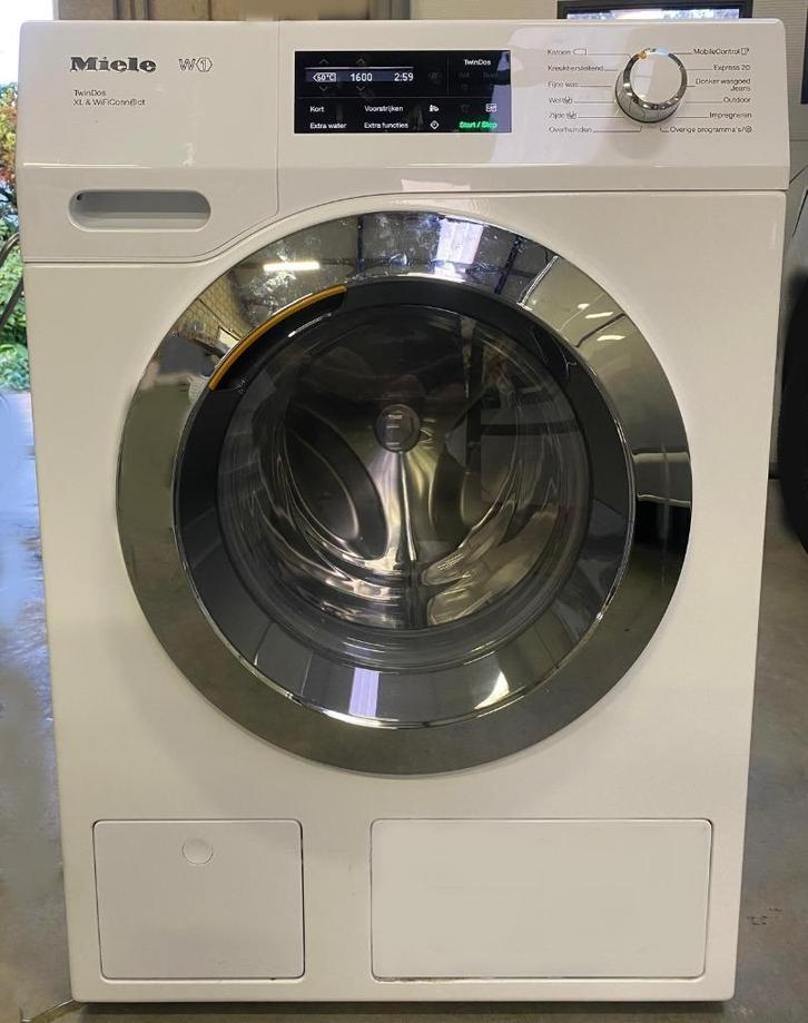 Miele WCI670 Wasmachne met TwinDos & WifiConn@ct en 1600tr, Witgoed en Apparatuur, Wasmachines, Gebruikt, 8 tot 10 kg, 85 tot 90 cm