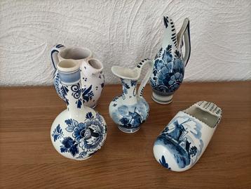 Delfts Blauw Collectie - 5 stuks beschikbaar voor biedingen