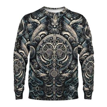 Between Wing and Silence – Poly French Terry Sweatshirt beschikbaar voor biedingen