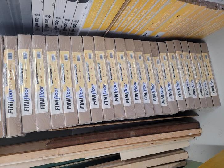 Ondervloer finifloor, Doe-het-zelf en Verbouw, Vloerdelen en Plavuizen, Zo goed als nieuw, Ophalen