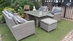 Groot luxe wicker loungeset intratuin, Ophalen, Gebruikt, Wicker