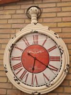 Grote wandklok 98x71 cm, Huis en Inrichting, Woonaccessoires | Klokken, Ophalen, Gebruikt