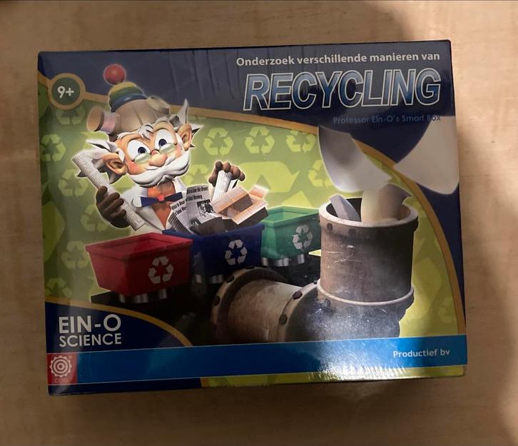 EIN-O Science Recycling Doos - Leerzaam!, Kinderen en Baby's, Speelgoed | Educatief en Creatief, Zo goed als nieuw, Ontdekken