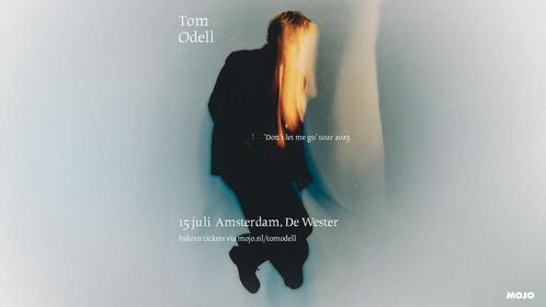 2 Kaarten Tom Odell – Dinsdag 15 juli – De Wester, Amsterdam, Tickets en Kaartjes, Concerten | Overige, Twee personen, Juli