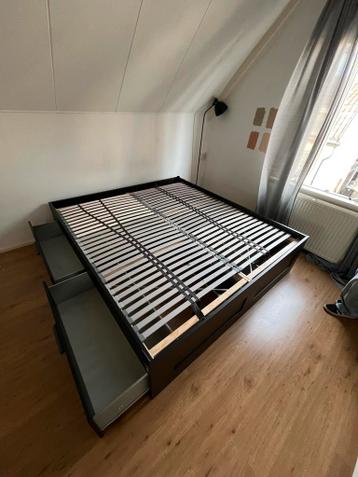 Bedframe ikea BRIMNES Bedframe met opberglades - afbeelding 2