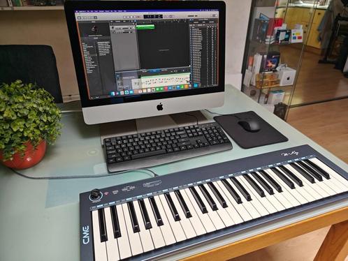 Homestudio: iMac 21.5", Logic Pro X, MIDI-keyboard, Muziek en Instrumenten, Midi-apparatuur, Gebruikt, Ophalen
