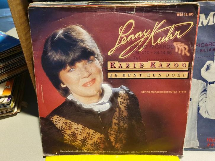 Lenny Kuhr - Kazie Kazoo (f5), Cd's en Dvd's, Vinyl Singles, Ophalen of Verzenden
