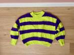 *NIEUW!* Limegroen / paarse trui / sweater Azzurro, one size, Kleding | Dames, Azzurro, Ophalen of Verzenden, Nieuw, Paars