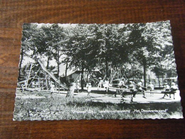 Z29 - Drouwen / Drouwenerzand - Speeltuin - Mooi/Oud, Verzamelen, Ansichtkaarten | Nederland, Drenthe, 1960 tot 1980, Ophalen of Verzenden