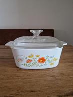 Vintage Pyrex Wildflower Ovenschaal 1L - 1980, Ophalen of Verzenden, Gebruikt