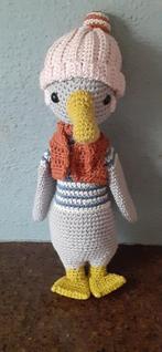 Gehaakte eend, Hobby en Vrije tijd, Breien en Haken, Ophalen of Verzenden, Nieuw, Haken, Overige typen