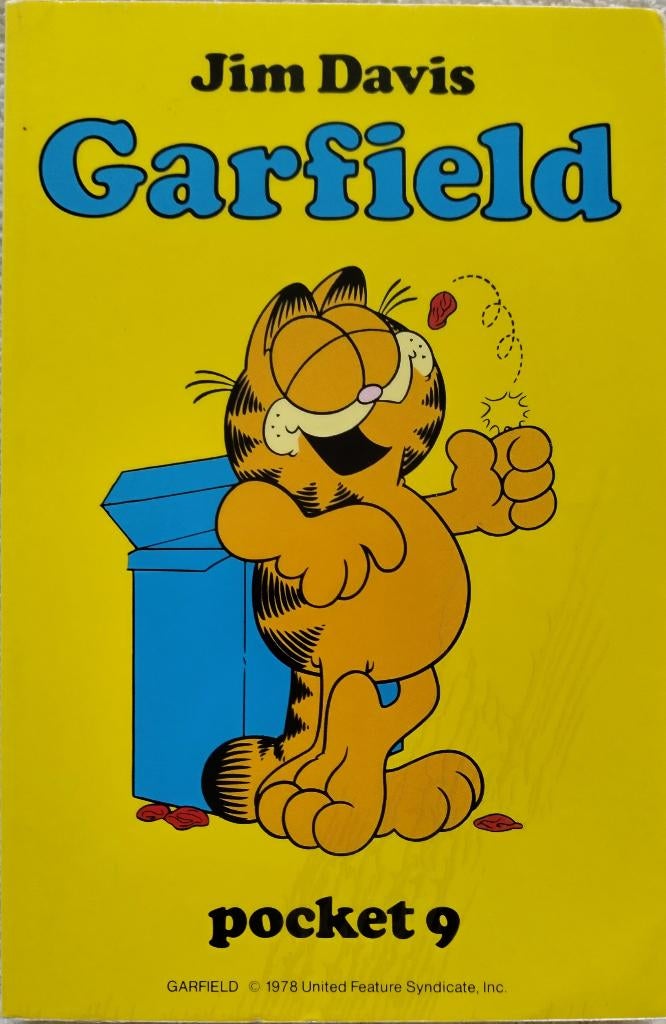 Boek Garfield Pocket 9 Jim Davis, Boeken, Stripboeken, Gelezen, Eén stripboek, Ophalen of Verzenden