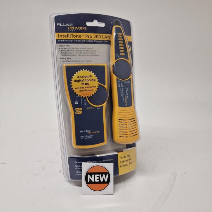 Fluke Networks MT-8200-60-KIT IntelliTone Pro 200 Toner, Doe-het-zelf en Verbouw, Meetapparatuur, Nieuw