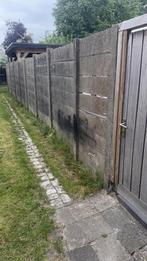 Betonnen schutting 12,5Meter, Tuin en Terras, Schuttingen, Verzenden, Gebruikt