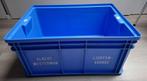 Grote blauwe opbergbak 65 x 46 x 30 cm., Doe-het-zelf en Verbouw, Kratten en Dozen, Ophalen, 60 cm of meer, Minder dan 50 cm, Zo goed als nieuw