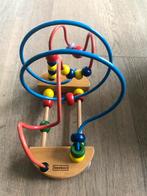 Houten kralenbaan - educatief speelgoed, Kinderen en Baby's, Ophalen of Verzenden, Gebruikt, Overige typen