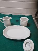 roomstel wit porselein mitterteich bavaria, Antiek en Kunst, Antiek | Servies los, Ophalen of Verzenden