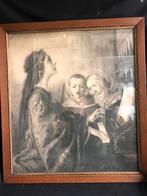 Mooi religieuze tekening gesigneerd 94x71cm, Ophalen of Verzenden