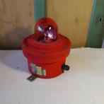 Bullseye lamp industrie kooi rood kunststof diameter 25 cm, Ophalen of Verzenden, Gebruikt, Kunststof, Industrie