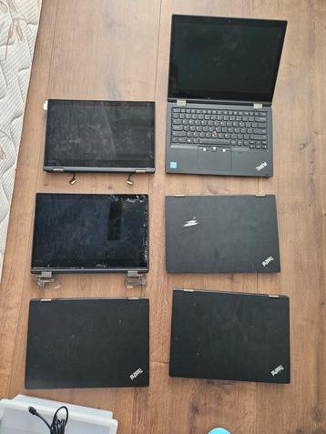 PARTIJ 6x Lenovo L380 Yoga Laptops (defect)