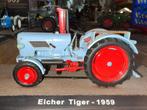 EICHER TIGER  tractor 1959 metalen model tractor 1:32, Hobby en Vrije tijd, Modelauto's | 1:32, Ophalen, Zo goed als nieuw, Tractor of Landbouw