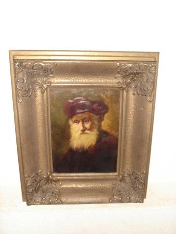 Johannes Theuns, ( 1877- 1961 ), Portret - Rabbi - Rembrandt beschikbaar voor biedingen