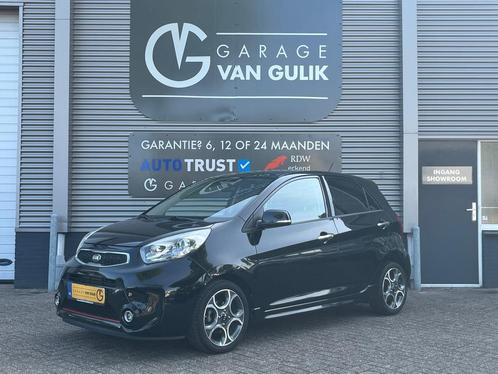 Kia Picanto 1.2 CVVT 86PK SportsLine Clima,Cruise,Stuur+Stoe, Auto's, Kia, Bedrijf, Te koop, Picanto, ABS, Airbags, Airconditioning
