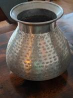 Mooie vaas te koop. Hoogte 20cm.zilverkleurig., Overige kleuren, Ophalen of Verzenden, Minder dan 50 cm, Glas