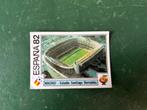 Panini plaatje stadion Santiago Bernabeu Madrid WK 1982, Ophalen of Verzenden