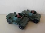 2x Army Daimler Scout Car van Corgi Juniors, Ophalen of Verzenden, Gebruikt, Overige typen, Corgi