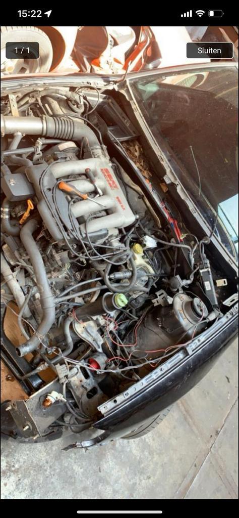 Volkswagen golf 3 2.0 16v abf motorswap, Auto-onderdelen, Motor en Toebehoren, Volkswagen, Ophalen