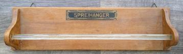 Om 1930 Handdoek Doek Droogdoek Sprei Hanger GLAZEN STANG beschikbaar voor biedingen