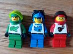 3 lego poppetjes uit de racers-serie, Ophalen of Verzenden, Zo goed als nieuw, Complete set, Lego