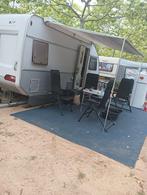 Mooie caravan met mover, luifel en voortent!, Kip, Frans bed, Particulier, 6 tot 7 meter